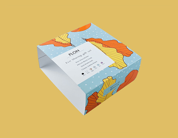 printed soap sleeves package