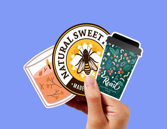 printed vinyl sticker