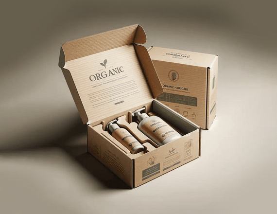 Small Kraft Box packaging
