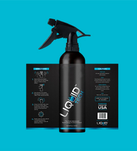 spray bottle packaging labels