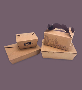 custom take away boxes