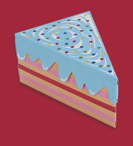 wedding cake slice boxes
