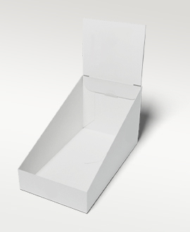 white display boxes