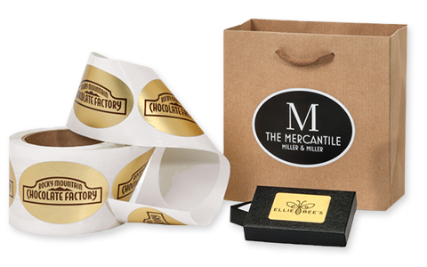 bag labels wholesale