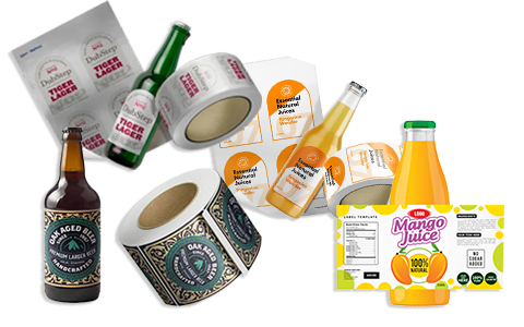 bottle labels wholesale