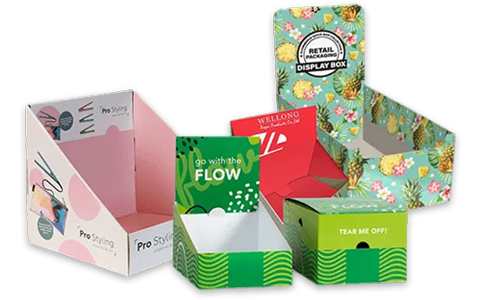 cardboard display boxes
