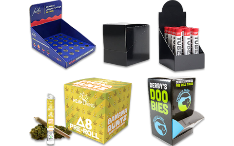 cheap pre roll display boxes