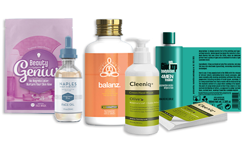 cosmetic labels wholesale