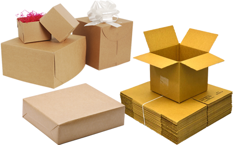 kraft corrugated boxes