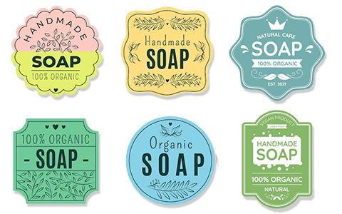 soap packaging labels