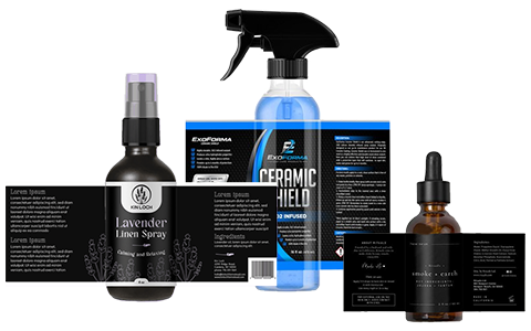 spray bottle labels